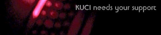 KUCI Funddrive!  Donate now!